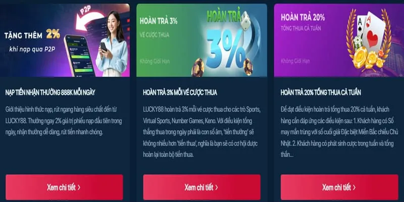 Khuyến mãi đặc biệt cho các sự kiện thể thao lớn